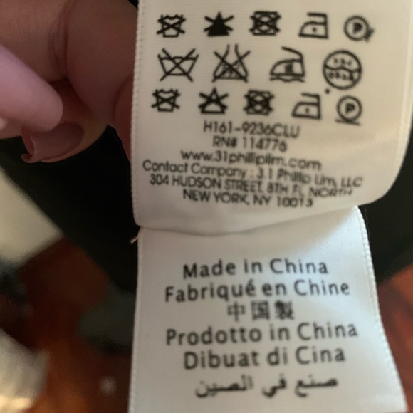 3.1 PHILLIP LIM Black Sequin Embellished Cutout Dress Size 6 Short Sleeve - Picture 15 of 15